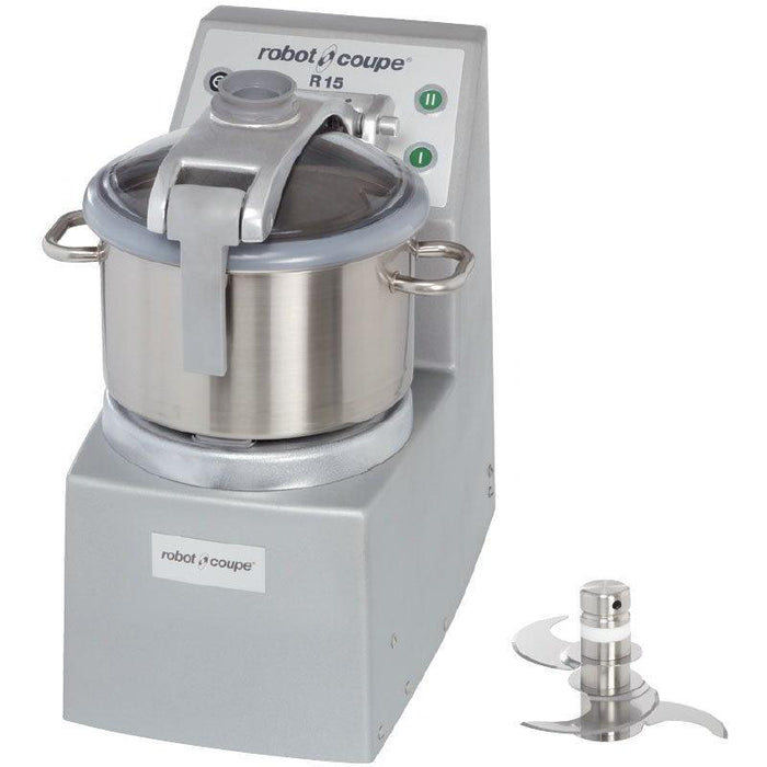 Robot Coupe R15 15.8 Qt. Ultra 2-Speed Floor Standing Vertical Cutter Mixer - 4.5 Hp / 208-240V