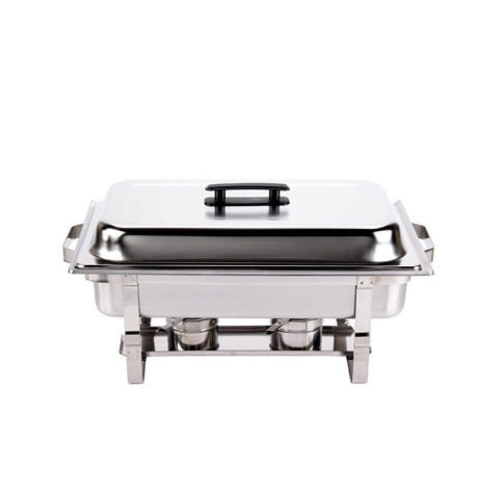 Sagetra 9L Edinburgh Style 18/8 Stainless Steel Stackable Chafer - 851789