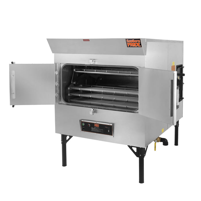 Southern Pride SPK-500 Gas Fired Wood‐Burning Rotisserie Smoker - 120V