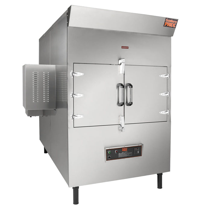 Southern Pride SPK-1400 Gas Fired Wood‐Burning Rotisserie Smoker - 120V