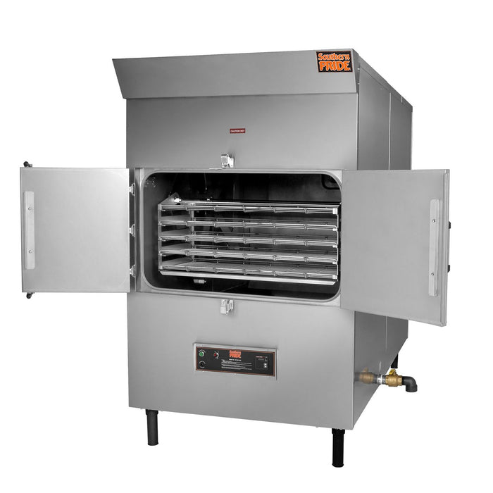 Southern Pride SPK-1400 Gas Fired Wood‐Burning Rotisserie Smoker - 120V