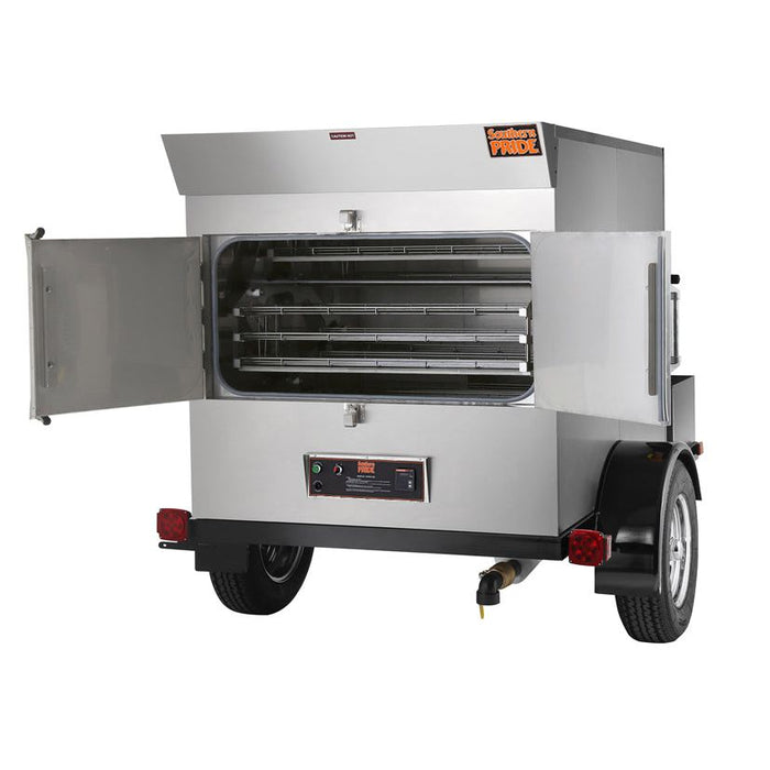 Southern Pride SPK-500 Gas Fired Wood‐Burning Rotisserie Smoker - 120V