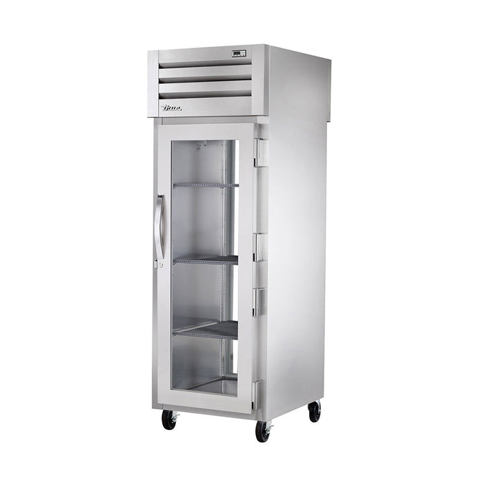 True STA1RPT-1G-1G-HC 30" Spec Series Pass-Thru Glass Front / Glass Rear Swing Door Reach-In Refrigerator