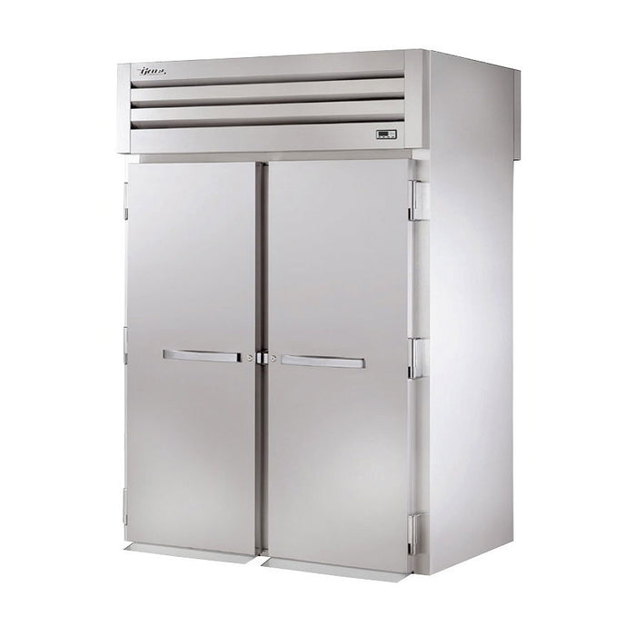 True STG2HRT-2S-2S 68" Roll-Thru Solid Swing Door Heated Cabinet - 4000W