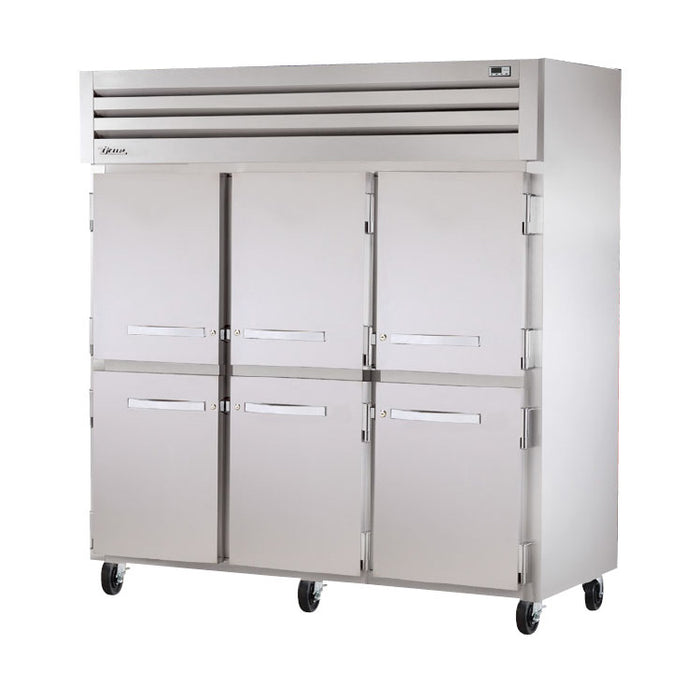 True STG3F-6HS 77" Solid 6-Door Reach-In Freezer