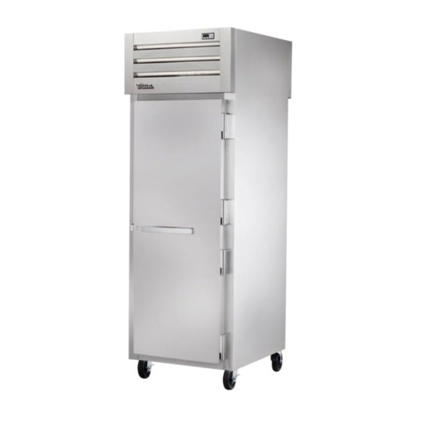 True STR1FPT-1S-1S 27" Pass-Thru Solid Front / Solid Rear Swing Door Reach-In Freezer