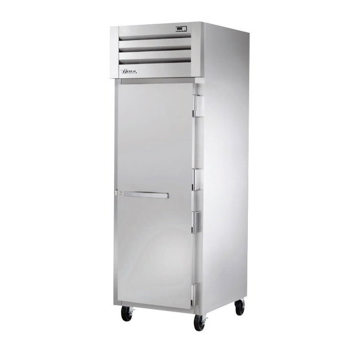 True STR1H-1S 27.5" Reach-In Solid Swing Door Heating and Holding Cabinet - 1500W