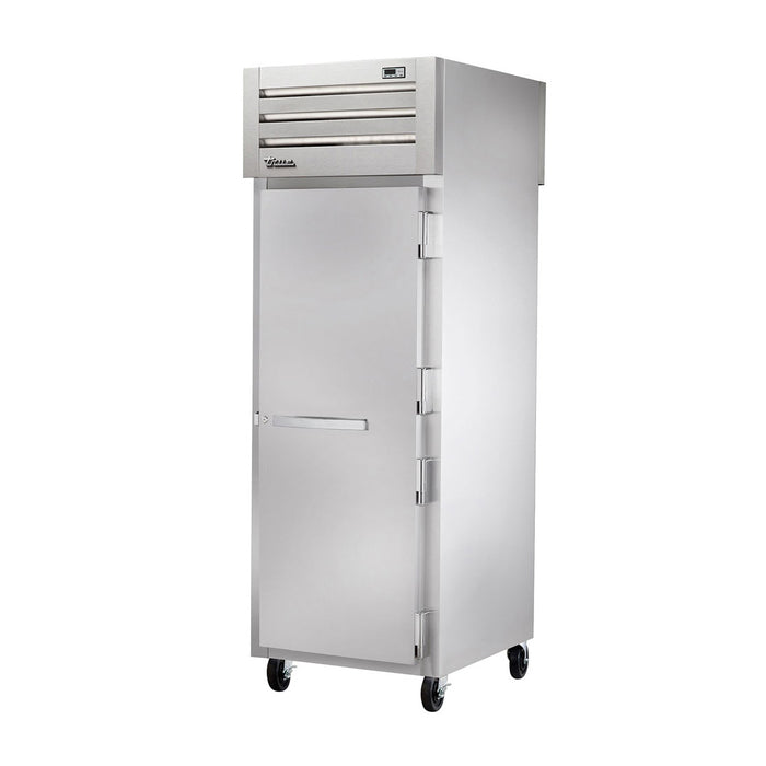 True STR1RPT-1S-1S-HC 30" Pass-Thru Solid Front / Solid Rear Swing Door Reach-In Refrigerator