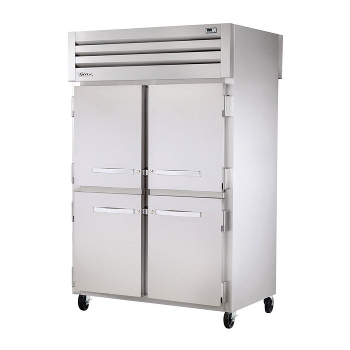 True STR2F-4HS-HC 52" Solid Half Swing 4-Door Reach-In Freezer