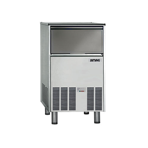 Simag SCH65A 18" Undercounter Full Cube Ice Machine - 127 Lbs.