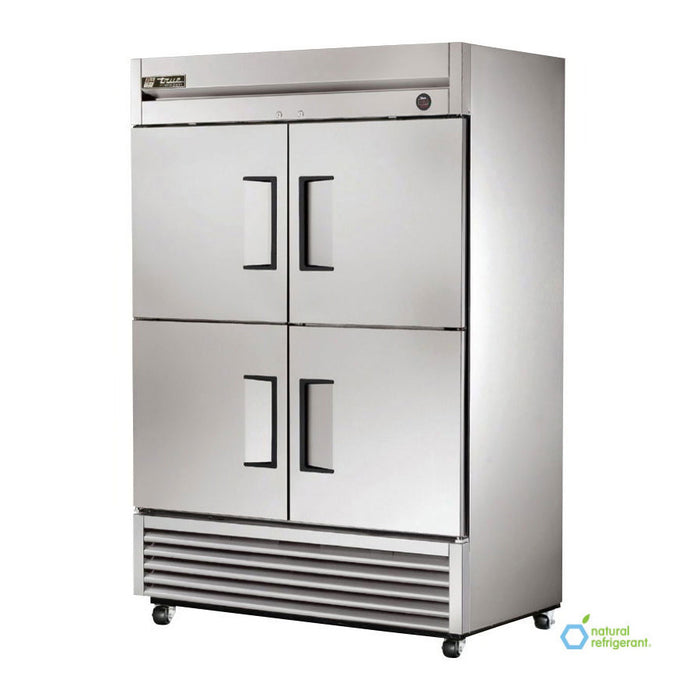 True T-49F-4-HC 54" Solid Half Swing 4-Door Reach-In Freezer