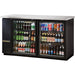 TRUE 2 DOOR BACK BAR COOLER - TBB-24-60G-LD