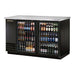 TRUE 2 DOOR BACK BAR COOLER - TBB-2G-LD