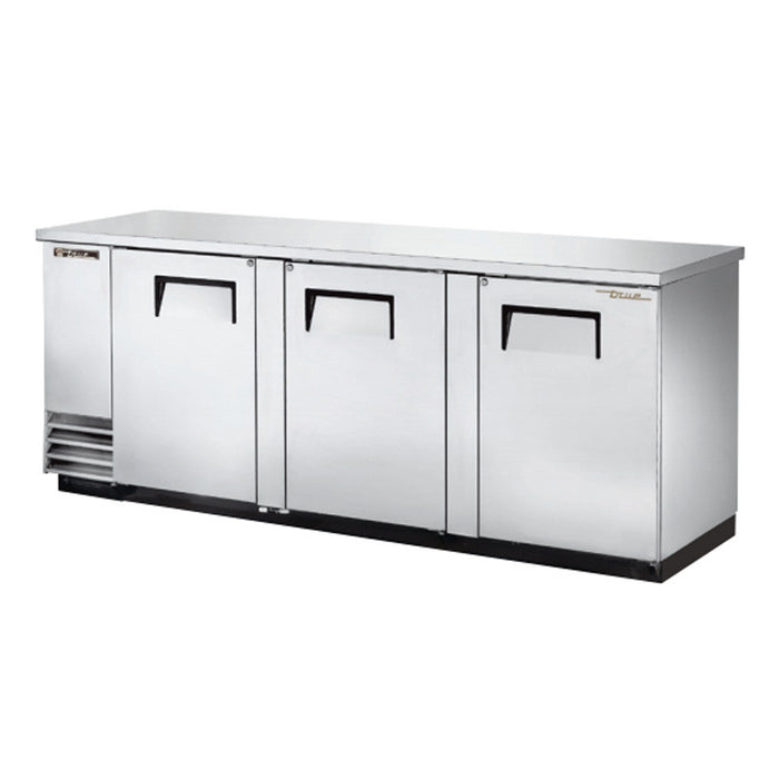 TRUE 3 DOOR BACK BAR COOLER - TBB-4-S - Nella Cutlery Toronto