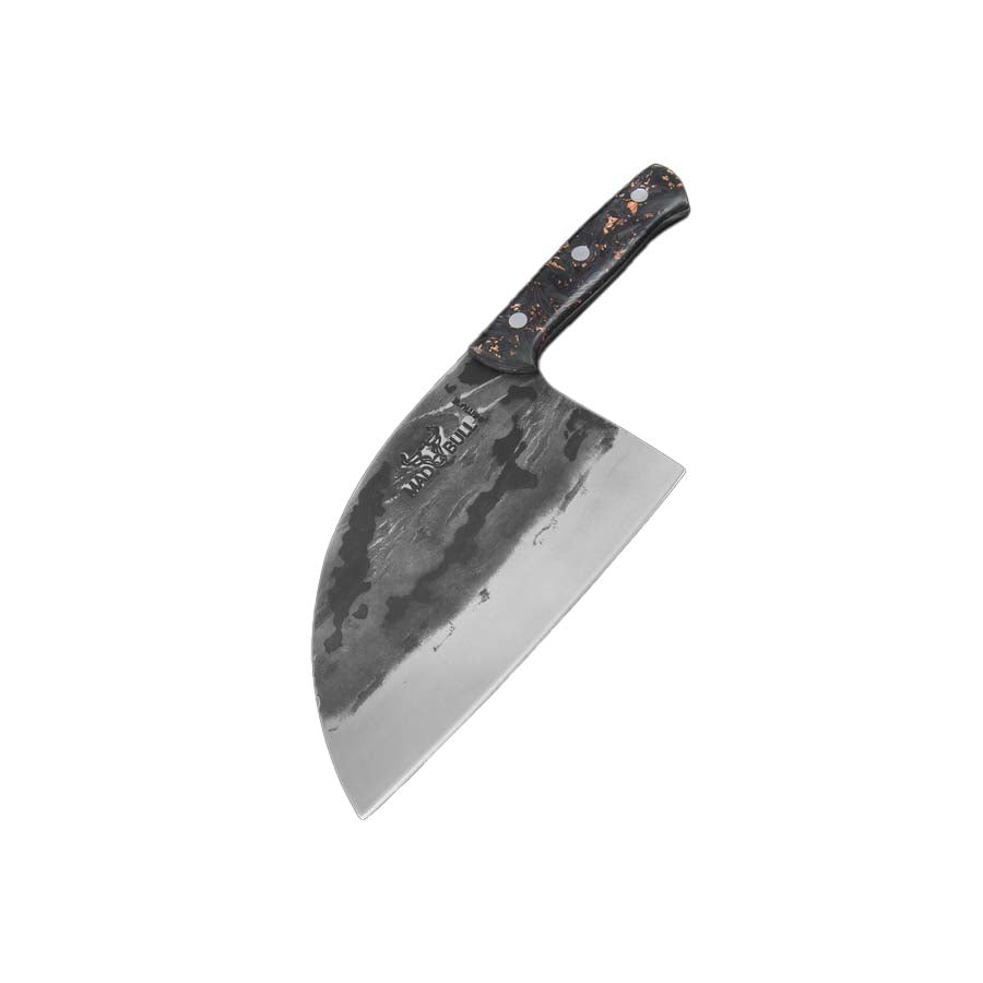 Samura Mad Bull Chopper Marble Carbon Serbian chef's knife