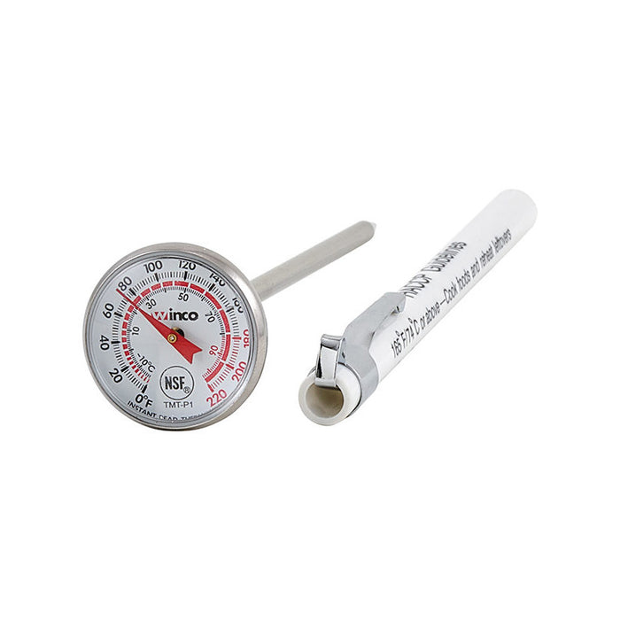 Winco TMT-P2 5” Probe Pocket Test Thermometer