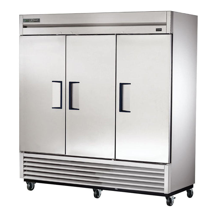 True TS-72F-HC 78" Solid 3-Door Reach-In Freezer