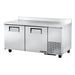 TRUE 2 DOOR WORKTOP FREEZER - TWT-67F - Nella Cutlery Toronto