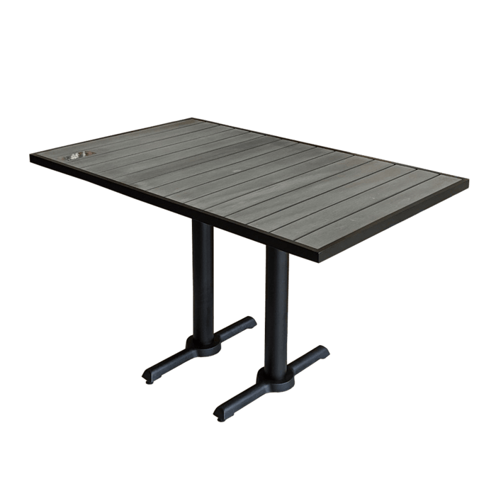 Nella 48" x 30" Plastic Wood Table Top