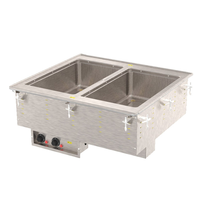 Vollrath 3640071 28.25" 2-Pan Hot Well - 208-240V/1,000W