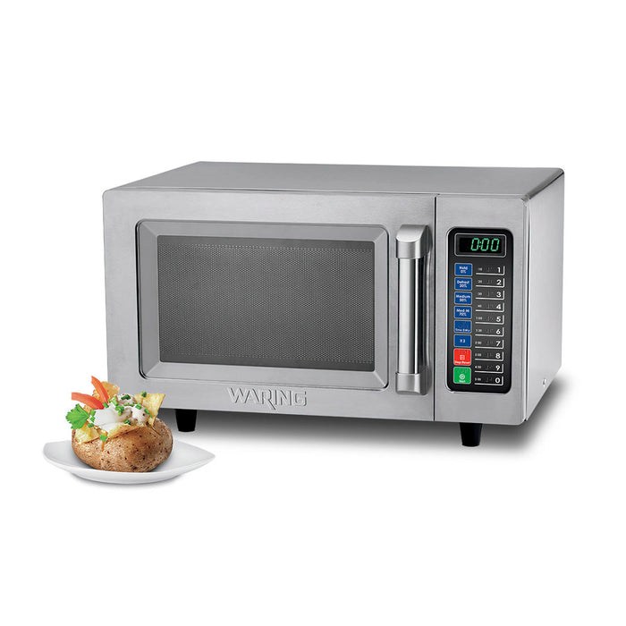 Waring WMO90 0.9 Cu. ft. Medium-Duty Touch Control Microwave Oven - 1000W