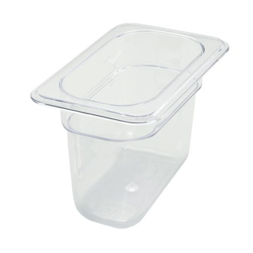 Winco SP7906 1/9 Size Polycarbonate Food Pan – 6″ Depth