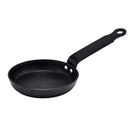 Winco 4.75" Enameled Carbon Steel Blini Pan - CSPP-4E