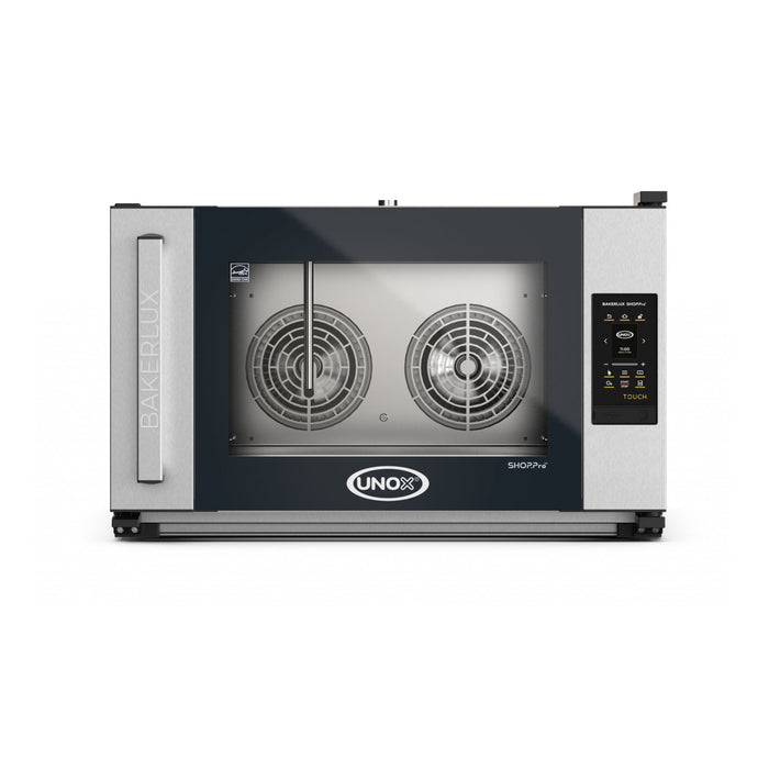 Unox XAFT-04FS-ETLV Rosella Bakerlux Full Size Countertop-Digital Electric Convection Oven - 208-240V, 1Ph