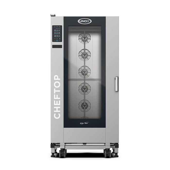 Unox XAVL-2021-GPRS ChefTop MIND.Maps Plus Liquid Propane Gas Combi Oven with 120V, 1 Ph