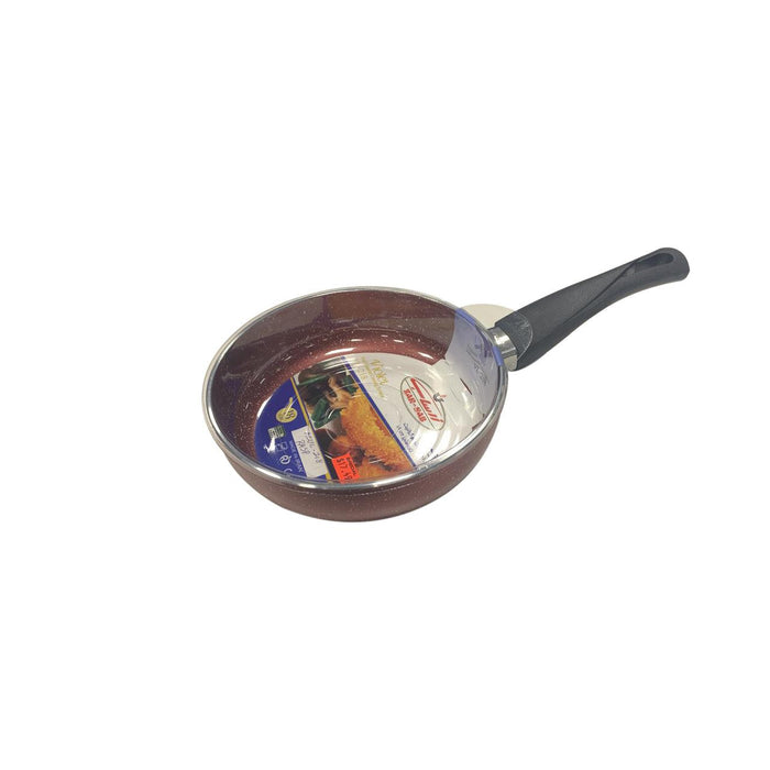 Acrochef 7.5" Raspberry Frying Pan with Black Handle - VL-218 - Nella Online