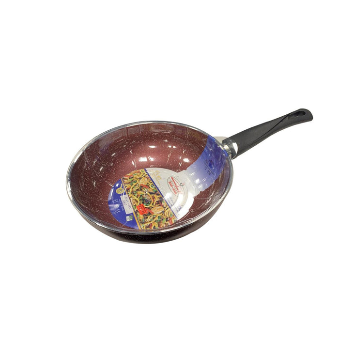 Acrochef 10" Raspberry Frying Pan with Black Handle - VL-278 - Nella Online