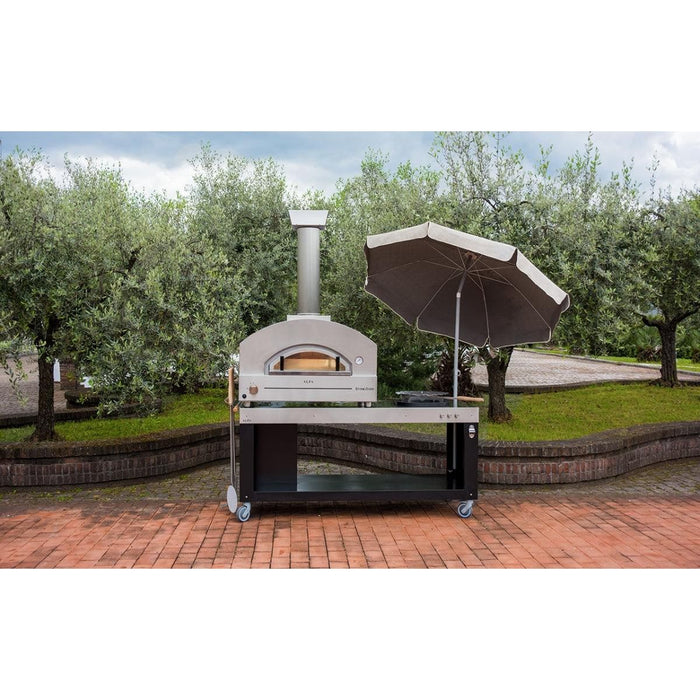 Alfa Stone Medium Gas Pizza Oven - 3 Cu. ft - FXSTONE-M