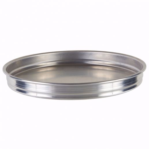 Winco APZK-1015 8" Aluminum Stackable Pizza Pan 8" X 1.5"