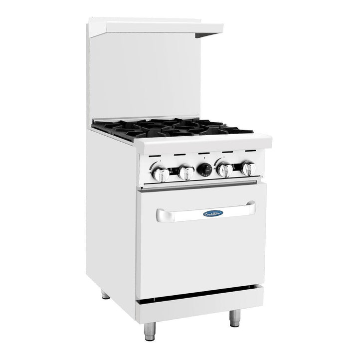 Atosa AGR-4B 24" Gas Range - 24,000 Btu - Nella Online