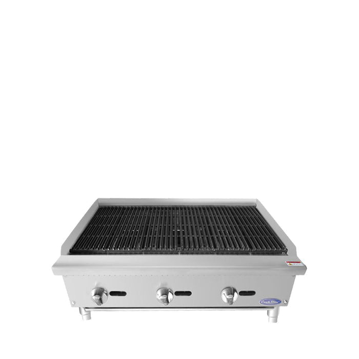 Atosa ATRC-36 36" Heavy Duty Countertop Radiant Broiler - 105,000 Btu - Nella Online