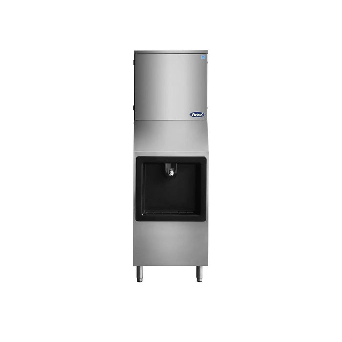 Atosa HD350-AP-161 23" Air Cooled Half Cube Ice Machine - 350 Lbs. - Nella Online