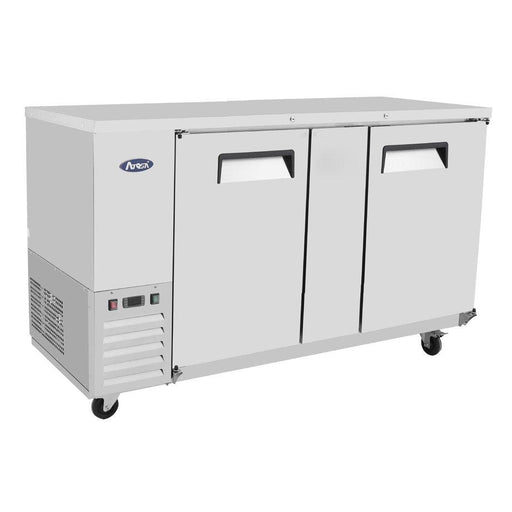 Atosa MBB69 68" Solid Two Door Back Bar Cooler - Nella Online