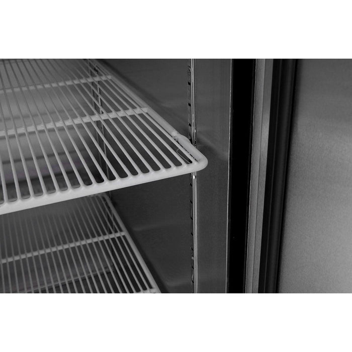 Atosa MBF8504 Bottom Mount Solid Three Door Reach-In Freezer - 115/208-230V - Nella Online