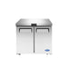 Atosa MGF36RGR 36" 2 Door Undercounter Refrigerator - 8.7 Cu. Ft. - Nella Online