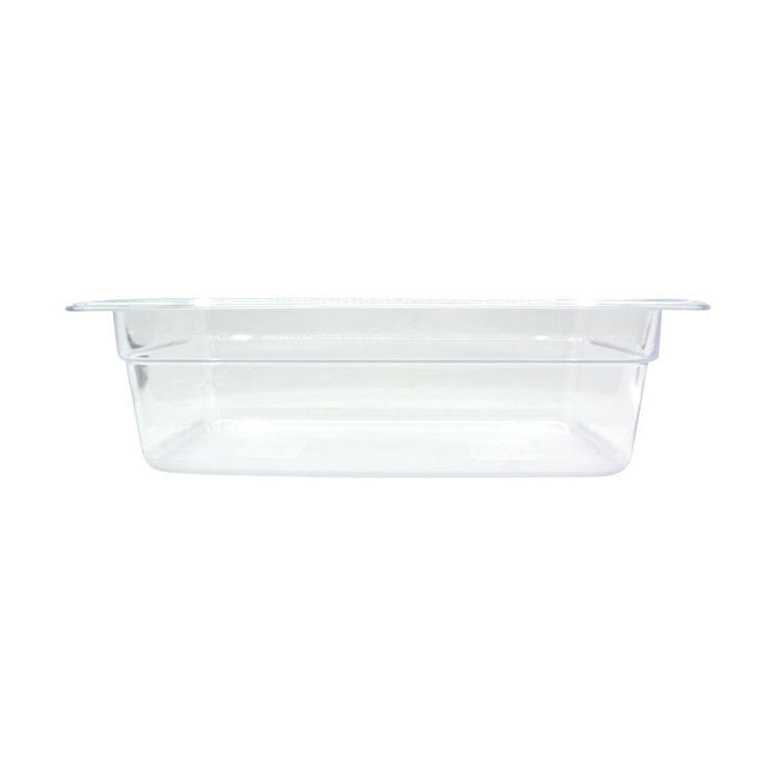 Browne 38134 1/3 Size Polycarbonate Food Pan - 4" Deep - Nella Online