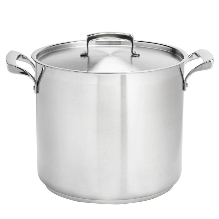 Browne 80 Qt. Thermalloy Stainless Steel Deep Stock Pot - 5723980 - Nella Online