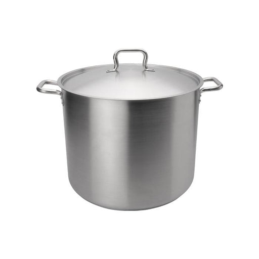 Browne 5813326 Aluminum Sauce Pot, 26 qt., without Cover - Win Depot