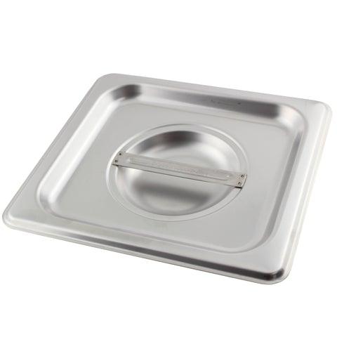 Browne 575568 Stainless Steel Cover for 1/6 Size Steam Table Pan - Nella Online