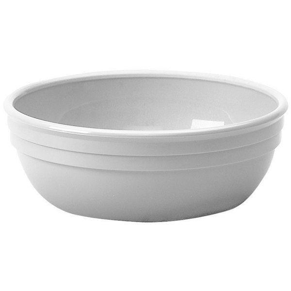 Cambro 100CW148 5" Camwear White Polycarbonate Nappie Bowl - 48/Case - Nella Online