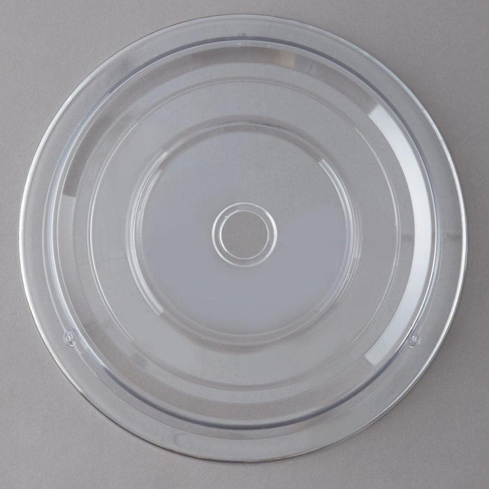 Cambro Clear 12" X 2" Round Camwear Cover - 1202CW152 - Nella Online