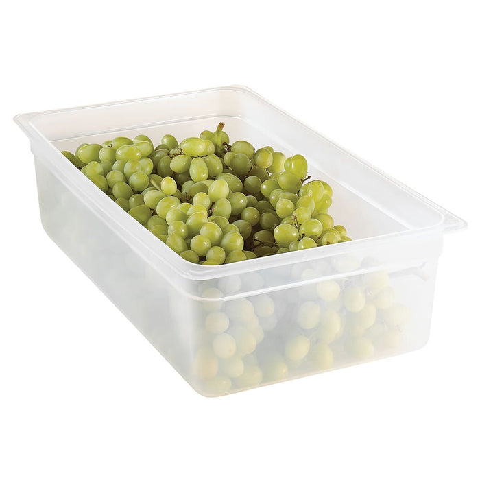 Cambro 16PP190 Camwear Full Size Translucent Polypropylene Food Pan - 6" Deep - Nella Online