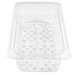 Cambro Camwear 33CLRCW135 3" Deep Clear Polycarbonate Colander Pan - 1/3 Size - Nella Online