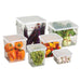 Cambro 8SFSCW135 Camwear 8 Qt. Clear Square Food Storage Container - Nella Online