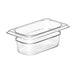 Cambro 92CW135 Camwear Clear 1/9 Size Food Pan - 2.5" Depth - Nella Online