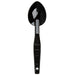 Cambro SPO13CW110 13" Polycarbonate Solid Deli Spoon - Black - Nella Online